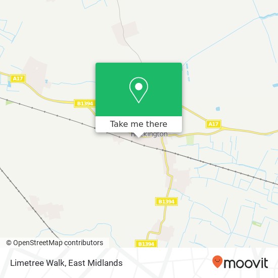 Limetree Walk map