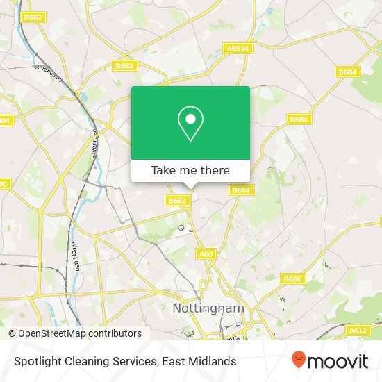 Spotlight Cleaning Services map
