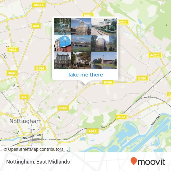 Nottingham map