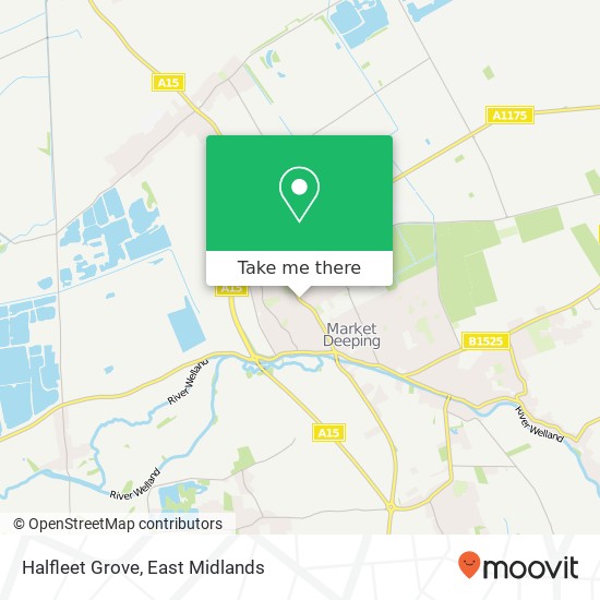 Halfleet Grove map