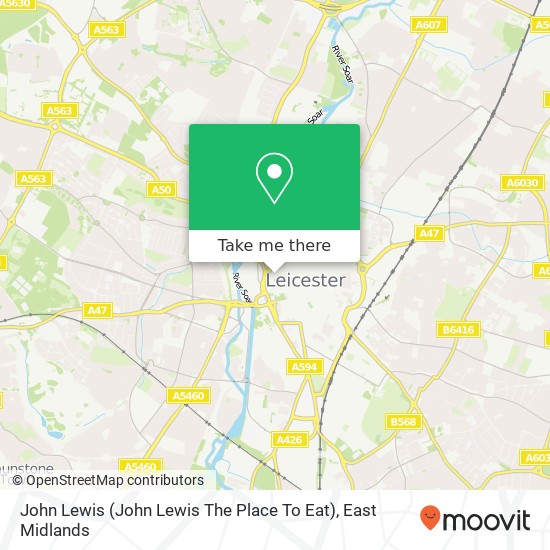 John Lewis (John Lewis The Place To Eat) map