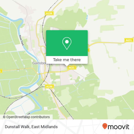 Dunstall Walk map