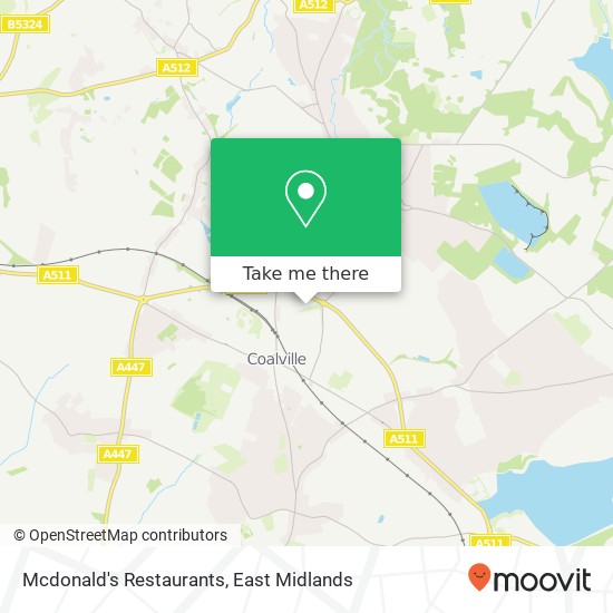 Mcdonald's Restaurants map