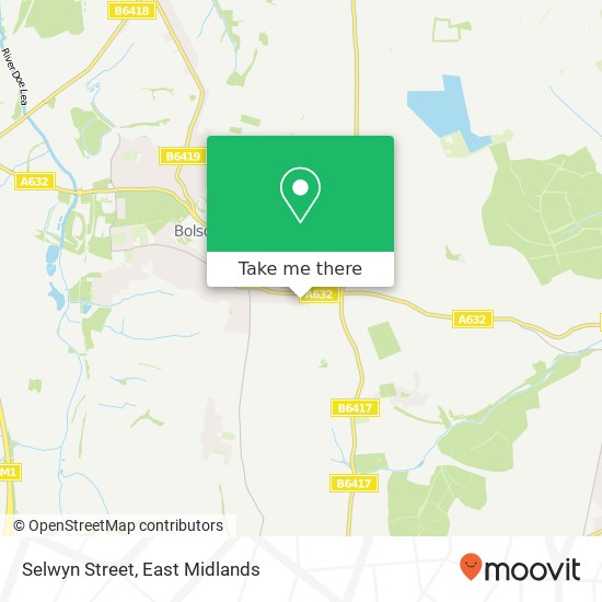 Selwyn Street map