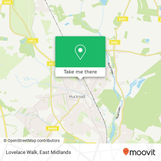 Lovelace Walk map