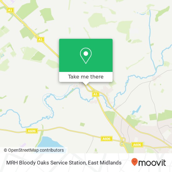 MRH Bloody Oaks Service Station map
