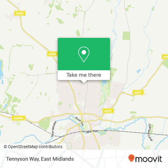 Tennyson Way map