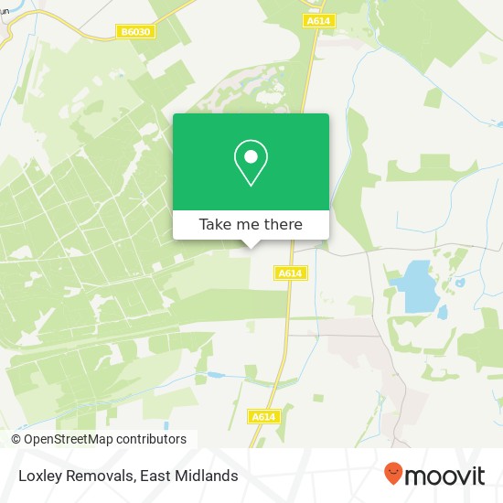 Loxley Removals map