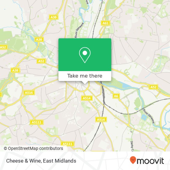 Cheese & Wine map