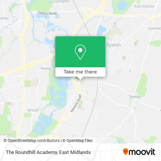 The Roundhill Academy map