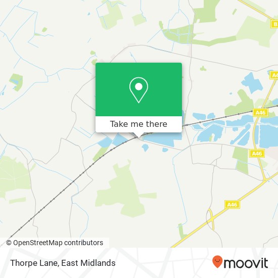Thorpe Lane map
