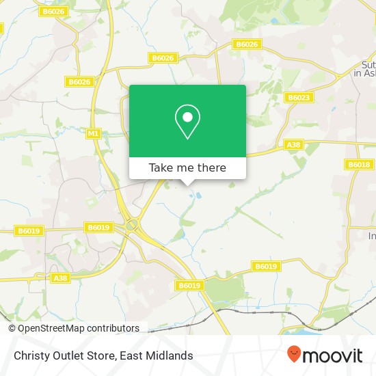 Christy Outlet Store map