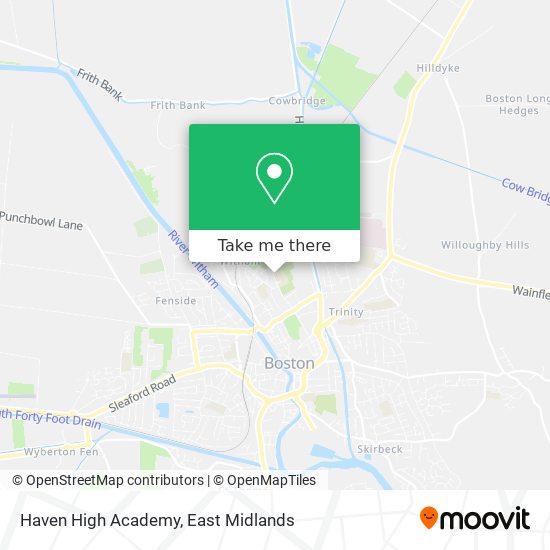 Haven High Academy map