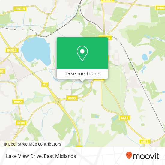 Lake View Drive map