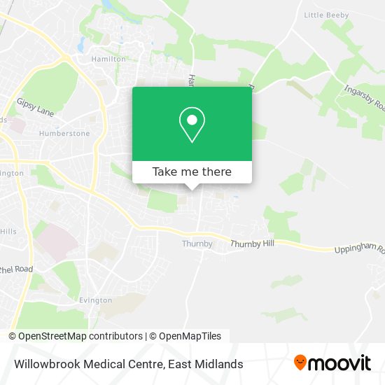 Willowbrook Medical Centre map