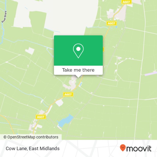 Cow Lane map