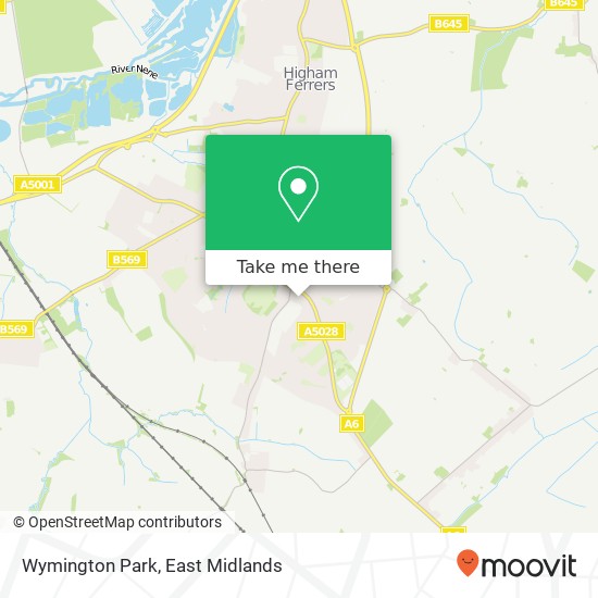 Wymington Park map