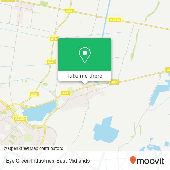 Eye Green Industries map