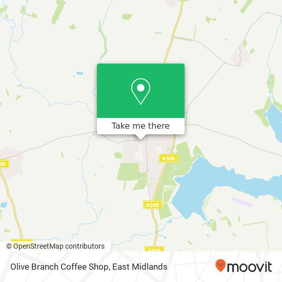 Olive Branch Coffee Shop, Brixworth Northampton NN6 9 map