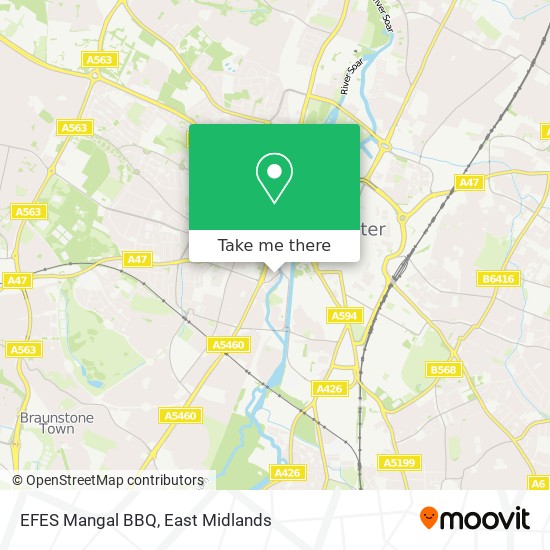 EFES Mangal BBQ map