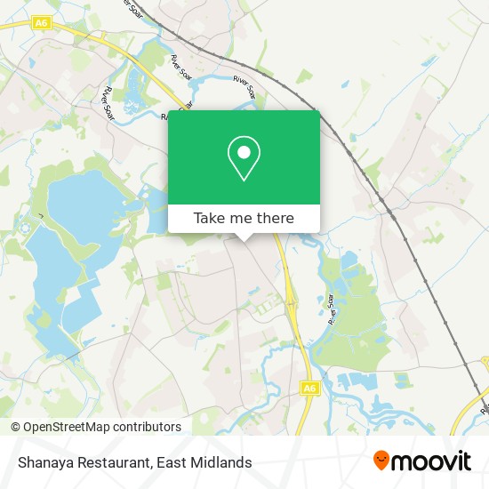 Shanaya Restaurant map