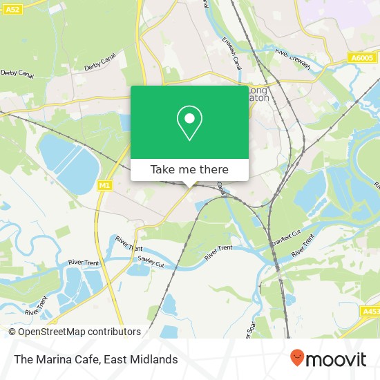 The Marina Cafe, Tamworth Road Long Eaton Nottingham NG10 3 map