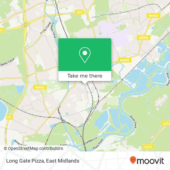 Long Gate Pizza, 71 Main Street Long Eaton Nottingham NG10 1GW map