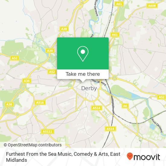 Furthest From the Sea Music, Comedy & Arts map
