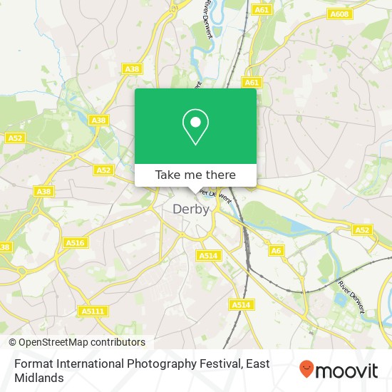 Format International Photography Festival map