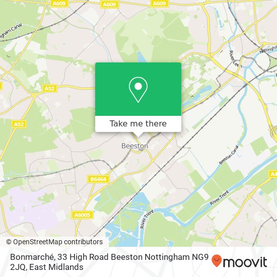 Bonmarché, 33 High Road Beeston Nottingham NG9 2JQ map