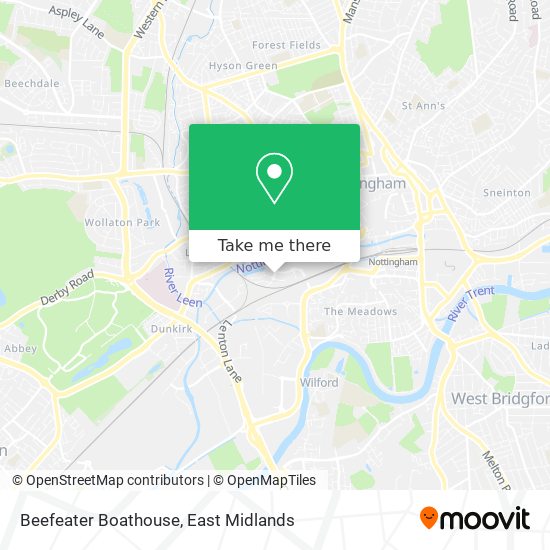 Beefeater Boathouse map