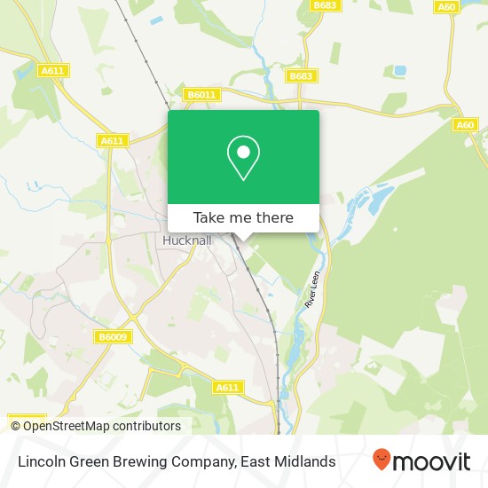 Lincoln Green Brewing Company, Wigwam Grove Hucknall Nottingham NG15 7TD map