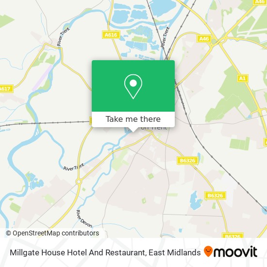 Millgate House Hotel And Restaurant map