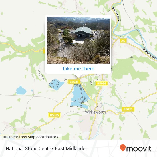 National Stone Centre map