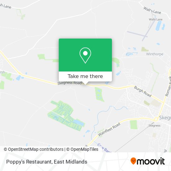 Poppy's Restaurant map