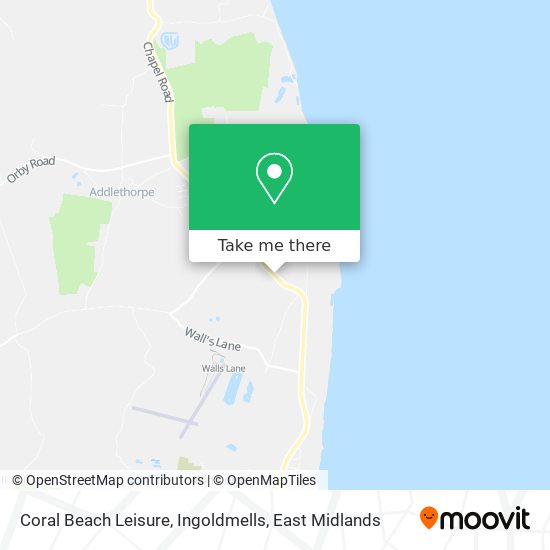 Coral Beach Leisure, Ingoldmells map