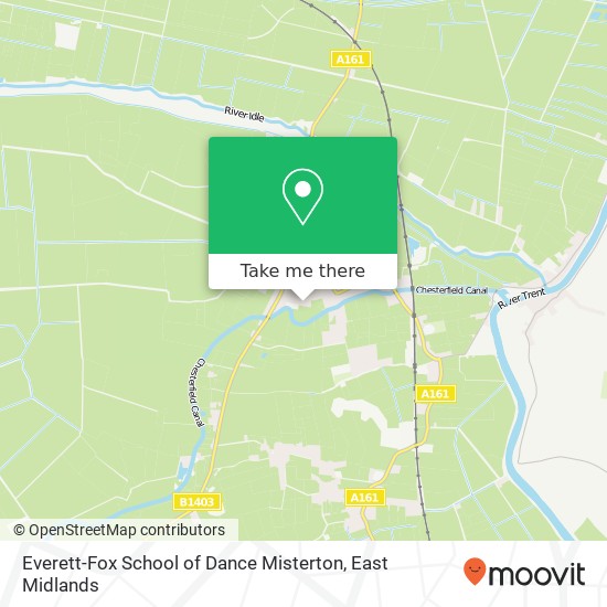 Everett-Fox School of Dance Misterton, Fields End Misterton Doncaster DN10 4 map
