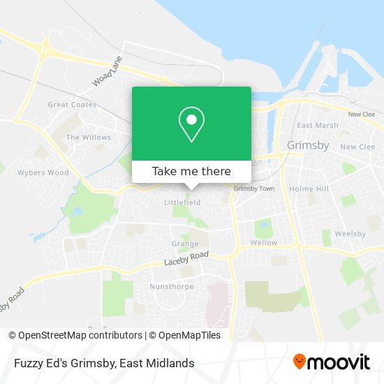 Fuzzy Ed's Grimsby map