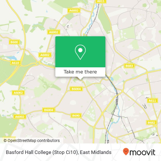 Basford Hall College (Stop Ci10) map