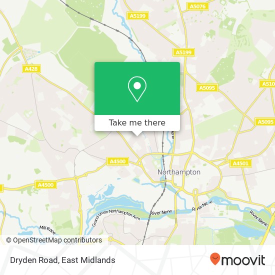 Dryden Road map