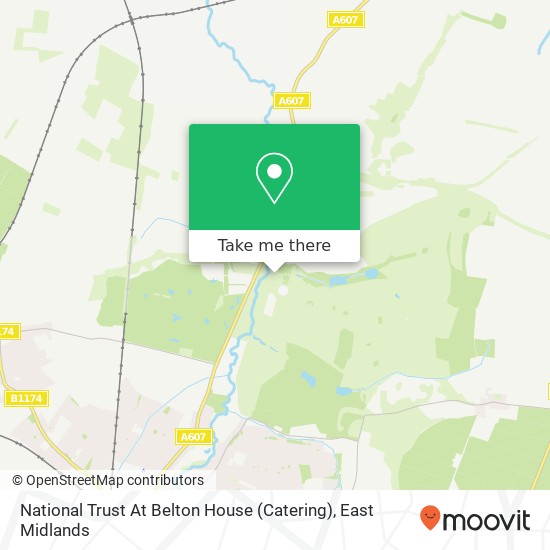 National Trust At Belton House (Catering) map