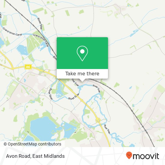 Avon Road map