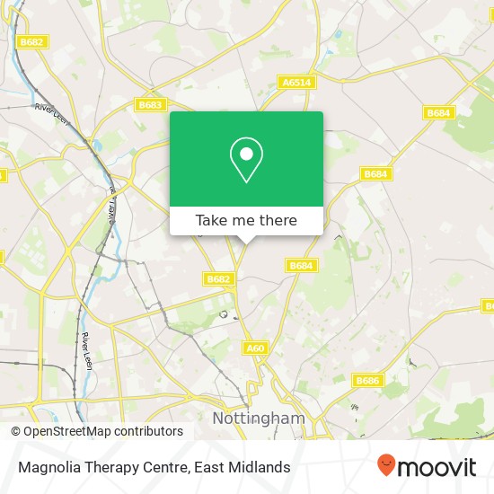 Magnolia Therapy Centre map
