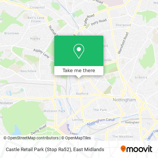 Castle Retail Park (Stop Ra52) map
