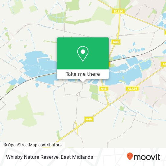Whisby Nature Reserve map