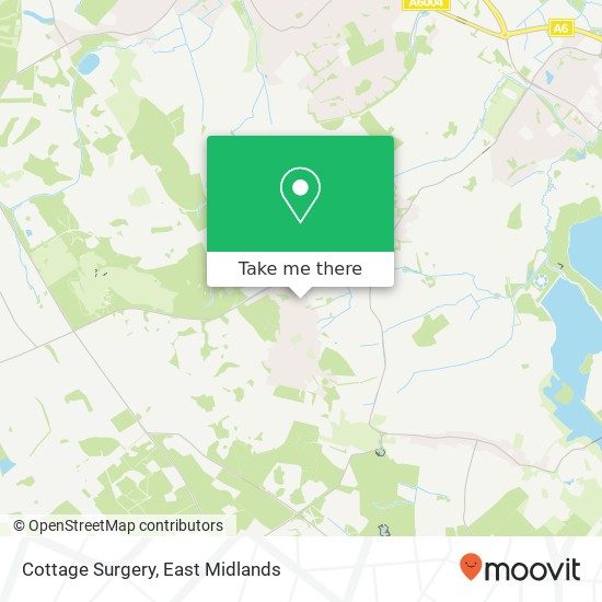 Cottage Surgery map