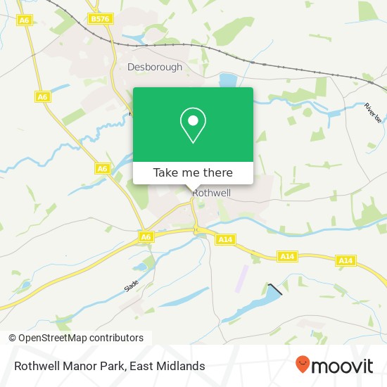Rothwell Manor Park map