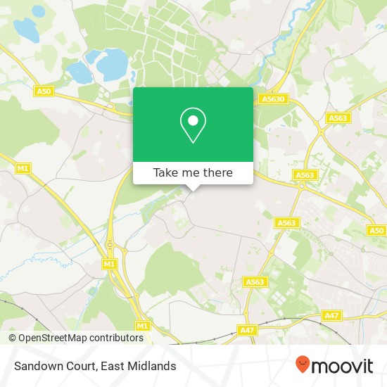 Sandown Court map