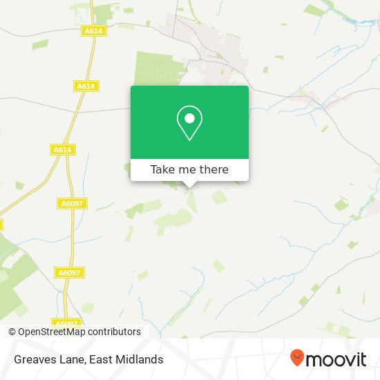 Greaves Lane map