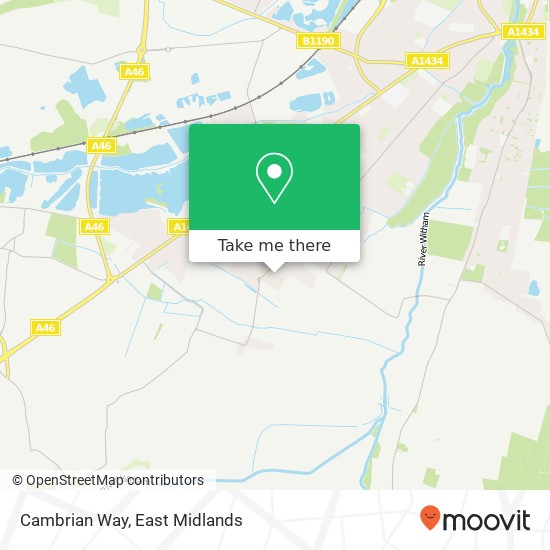 Cambrian Way map